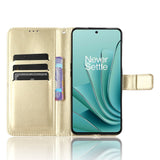 OnePlus Nord 3 (5G) Leather Flip Case with Wallet and Strap - Gold