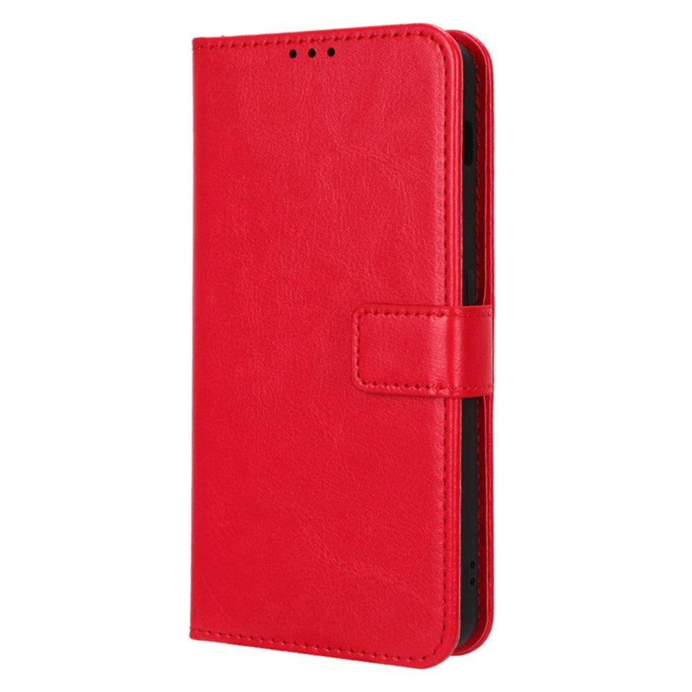 OnePlus Nord 3 (5G) Leather Flip Case with Wallet and Strap - Red