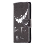 Nokia G22 Leather Case w. Wallet - "Don't Touch My Phone"