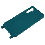 Samsung Galaxy A14 (5G) Flexible Plastic Case with Strap - Dark Green