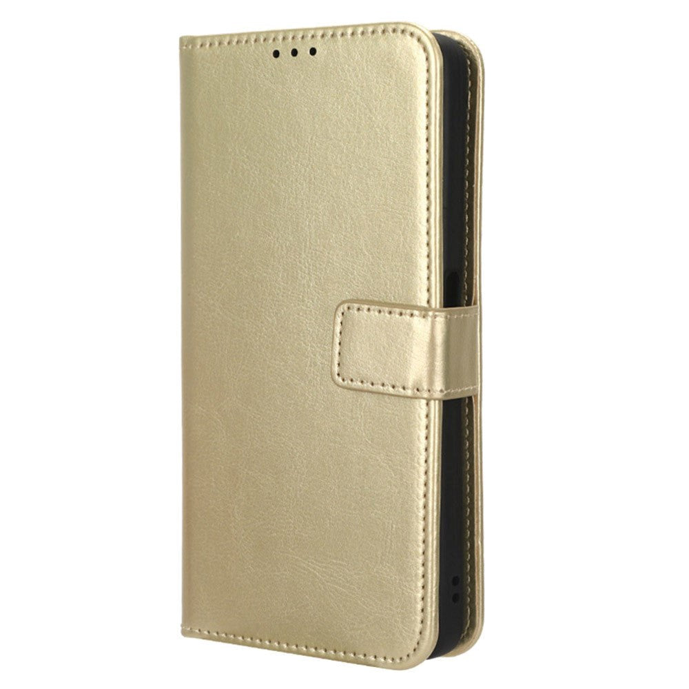 OnePlus Nord CE 3 Lite Leather Case w. Wallet & Stand Function - Gold