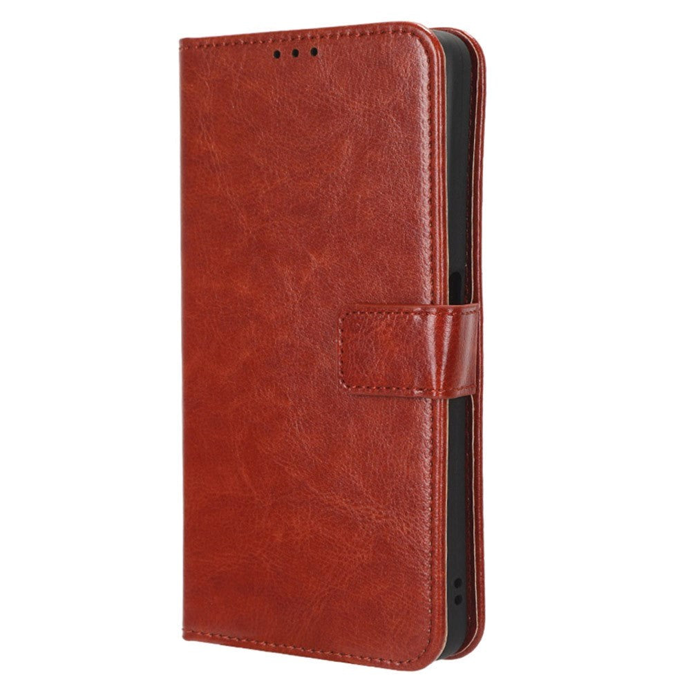 OnePlus Nord CE 3 Lite Leather Case w. Wallet & Stand Function - Brown