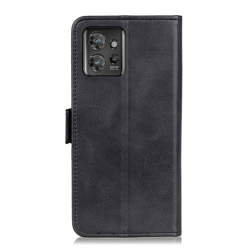 Motorola ThinkPhone Flip Case Leather with Wallet - Black