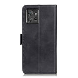 Motorola ThinkPhone Flip Case Leather with Wallet - Black