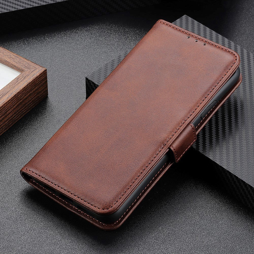 Motorola ThinkPhone Flip Cover Leather with Wallet - Dark Brown