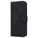 Google Pixel 8 Pro Leather Flip Case with Wallet and Stand Function - Black