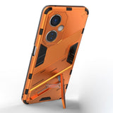 OnePlus Nord CE 3 Lite Hybrid Tough Case with Kickstand - Orange