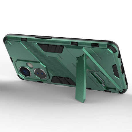 OnePlus Nord CE 3 Lite Hybrid Tough Case with Kickstand - Green