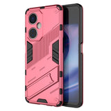 OnePlus Nord CE 3 Lite Hybrid Tough Case with Kickstand - Pink