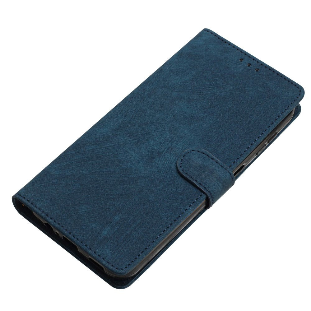 Xiaomi Redmi Note 11 Pro Leather Flip Case with Wallet and Strap - Blue