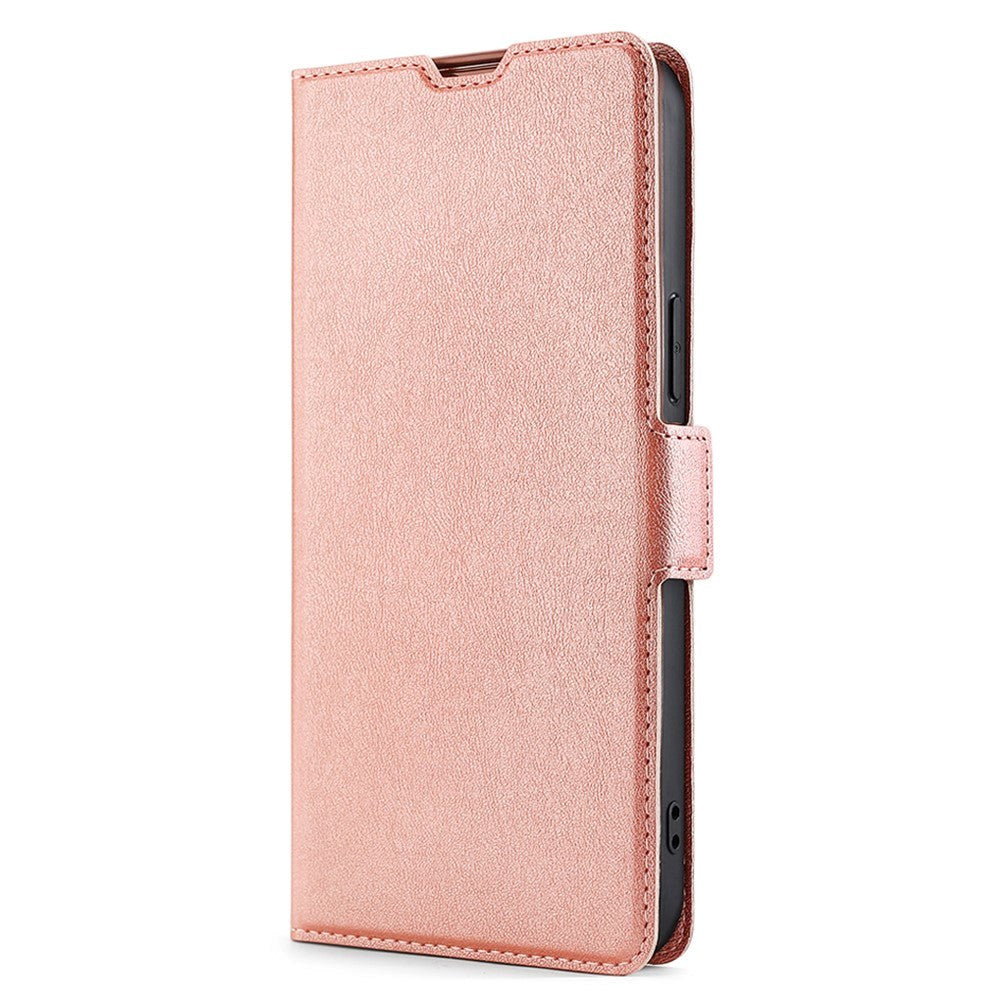 Honor Magic5 Pro Flip Case w. Card Holder & Stand Function - Rose Gold