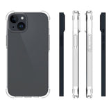 iPhone 15 EIDERWOOD Flexible Non-Slip Plastic Case - Transparent