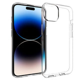 iPhone 15 Flexible Plastic Case - Transparent