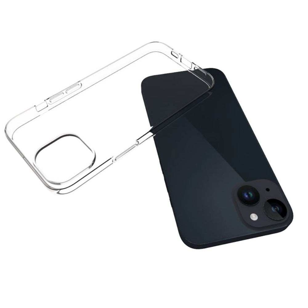 iPhone 15 Flexible Plastic Case - Transparent