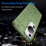 Huawei P60 Pro Rugged Shield Case - Green