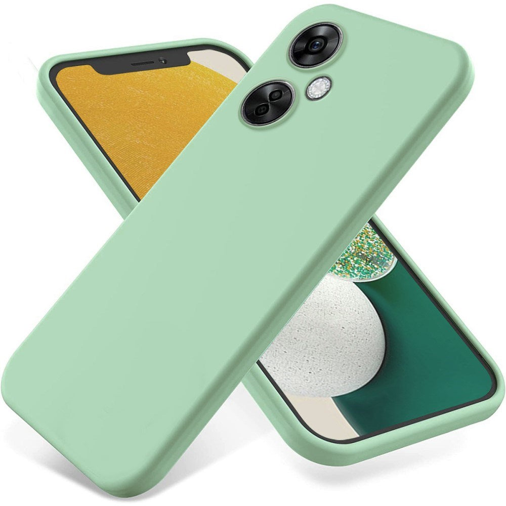 EIDERWOOD OnePlus Nord CE 3 Lite (5G) Lined Silicone Case with Strap - Green