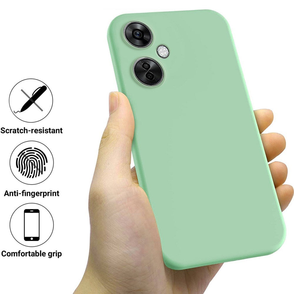 EIDERWOOD OnePlus Nord CE 3 Lite (5G) Lined Silicone Case with Strap - Green
