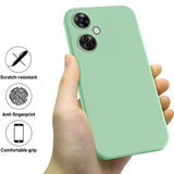 EIDERWOOD OnePlus Nord CE 3 Lite (5G) Lined Silicone Case with Strap - Green