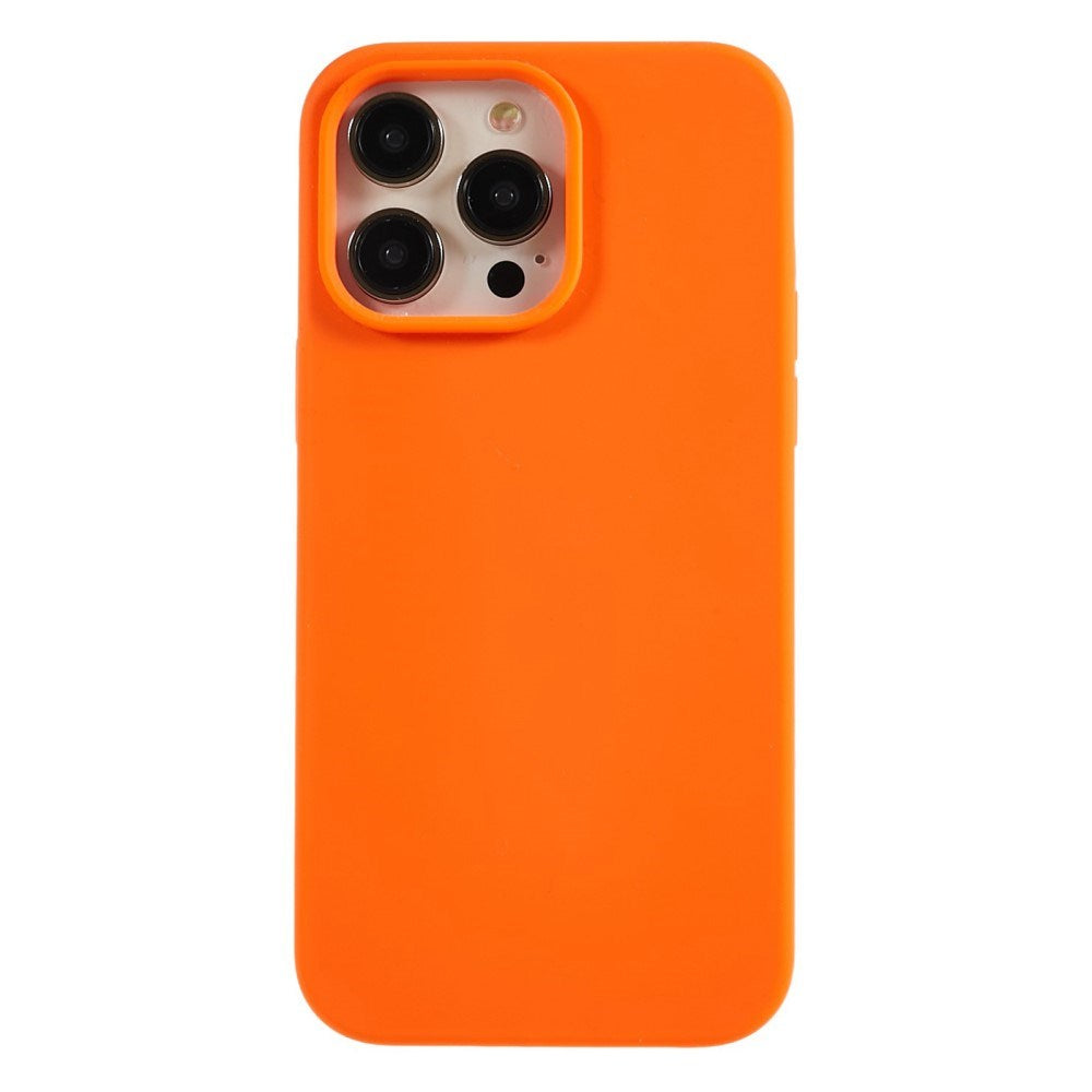 EIDERWOOD iPhone 14 Pro Lined Silicone Case - Orange