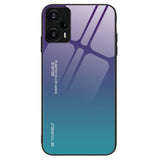 Xiaomi Poco F5 Glass Back Case - Purple / Blue