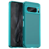 Google Pixel 8 Pro Flexible Plastic Back Cover - Transparent / Blue