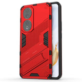 Honor 90 Hybrid Tough Case with Kickstand - Red