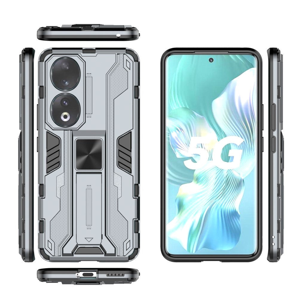 Honor 90 Tough Case w. Kickstand - Grey