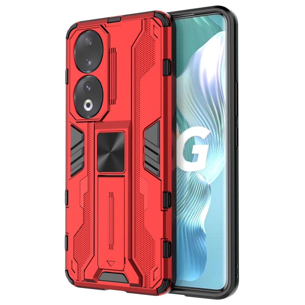 Honor 90 Tough Case w. Kickstand - Red