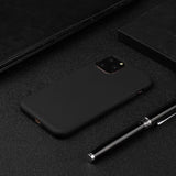 iPhone 15 Pro Matte Plastic Case - Black