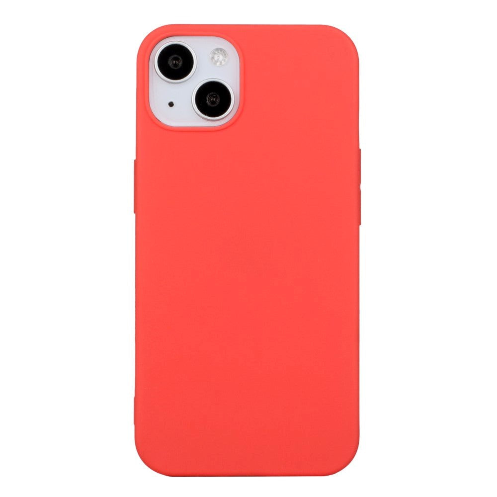 iPhone 15 Plus Matte Plastic Case - Red