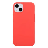 iPhone 15 Plus Matte Plastic Case - Red