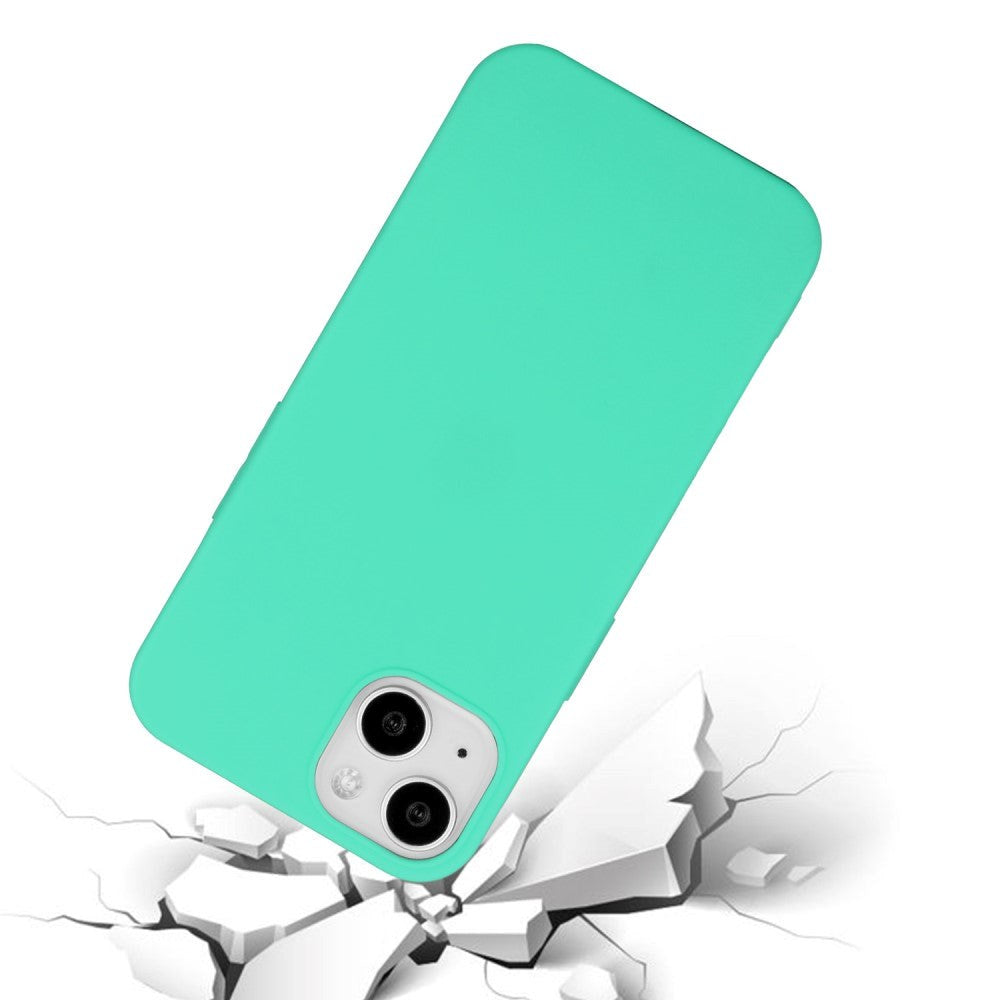 iPhone 15 Plus Matte Plastic Case - Turquoise