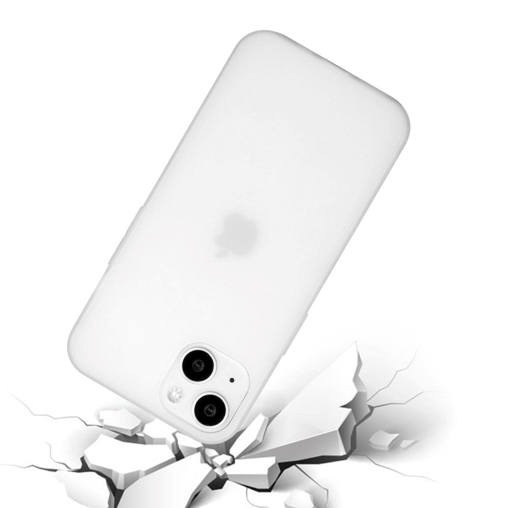 iPhone 15 Plus Matte Plastic Case - White