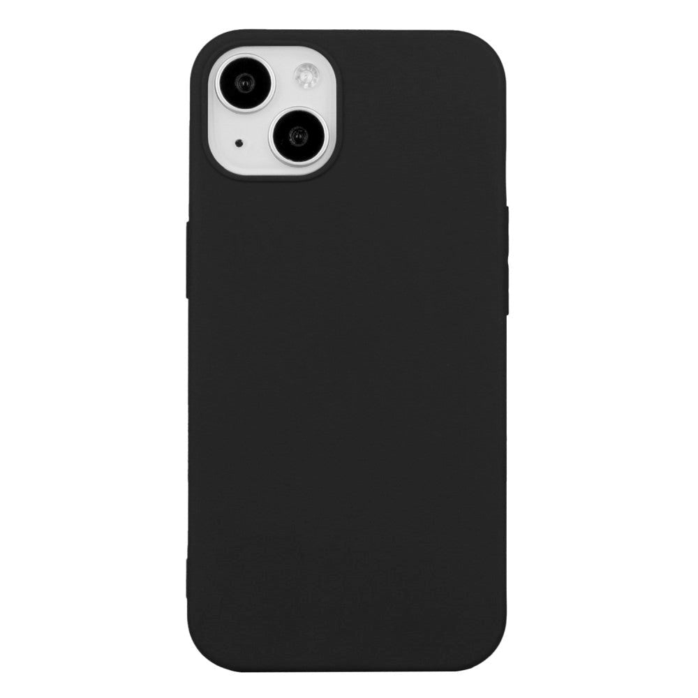 iPhone 15 Matte Plastic Case - Black