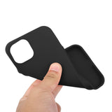 iPhone 15 Matte Plastic Case - Black