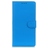 Nokia XR21 Litchi Leather Case w. Wallet - Blue