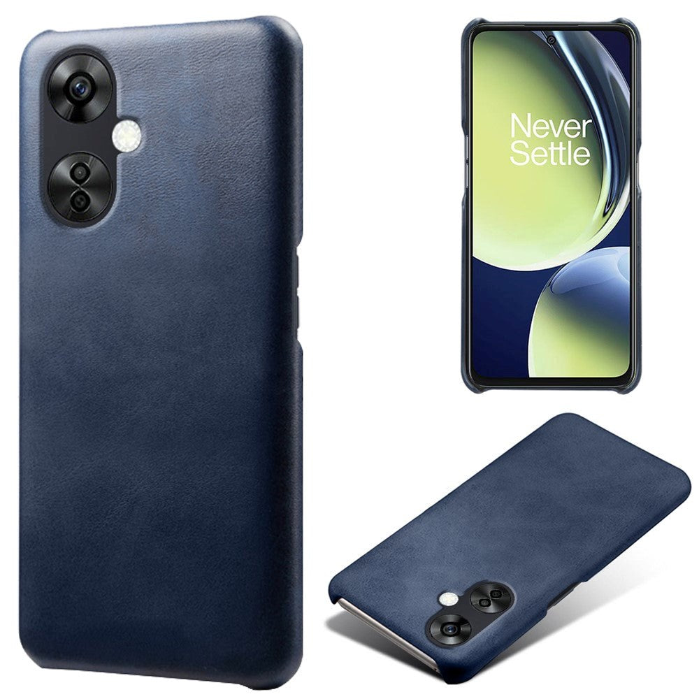 OnePlus Nord CE 3 Lite (5G) Leather Coated Plastic Case - Blue