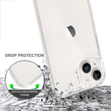 iPhone 15 Hybrid Plastic Case - Transparent