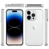 iPhone 15 Pro Hybrid Plastic Case - Transparent