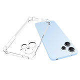 EIDERWOOD Xiaomi Redmi 12 (4G) / 12 (5G) / Poco M6 Pro (5G) Flexible Plastic Case - Transparent