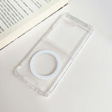 Samsung Galaxy Z Flip5 (5G) Hard Plastic Case - MagSafe Compatible - Transparent