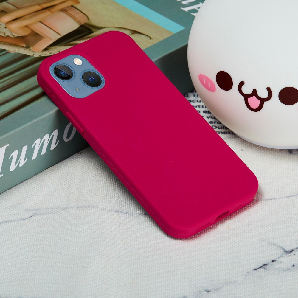 iPhone 15 Plus Silicone Case - Rose