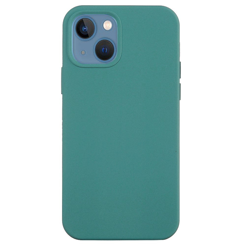 iPhone 15 Plus Silicone Case - Dark Green