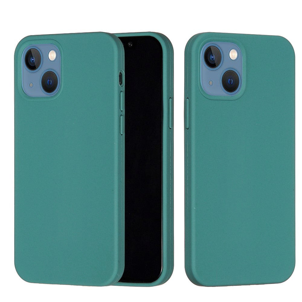 iPhone 15 Plus Silicone Case - Dark Green