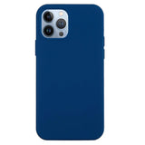 iPhone 15 Pro Silicone Case - Navy Blue