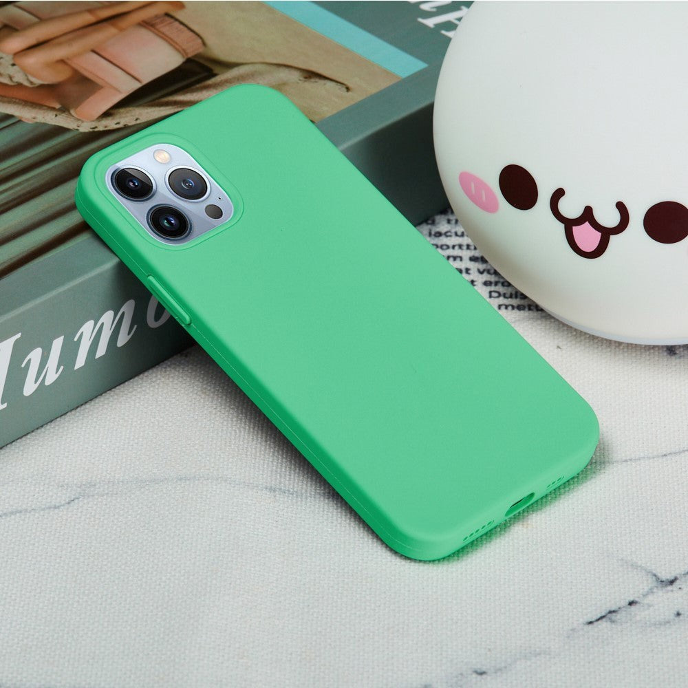 iPhone 15 Pro Silicone Case - Green