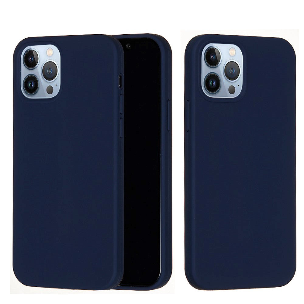 iPhone 15 Pro Silicone Case - Dark Blue