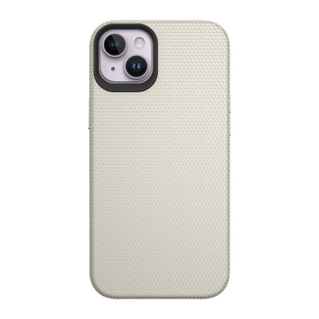 iPhone 15 Shockproof Plastic Case - Champagne Gold