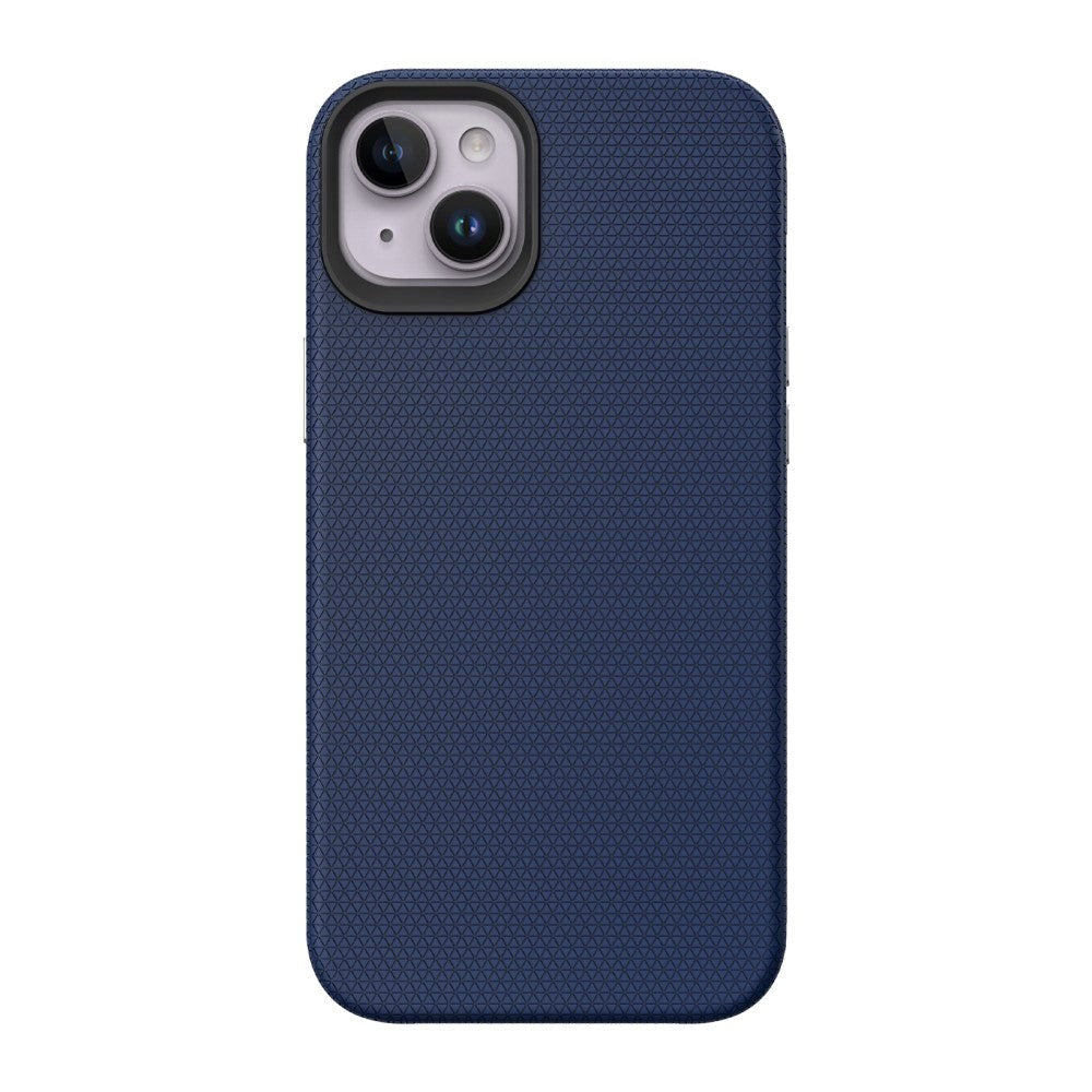 iPhone 15 Shockproof Plastic Case - Navy Blue