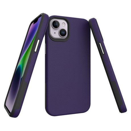 iPhone 15 Plus Shockproof Tough Case - Purple